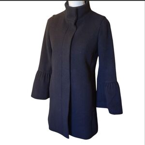 LOFT Black Pea Coat